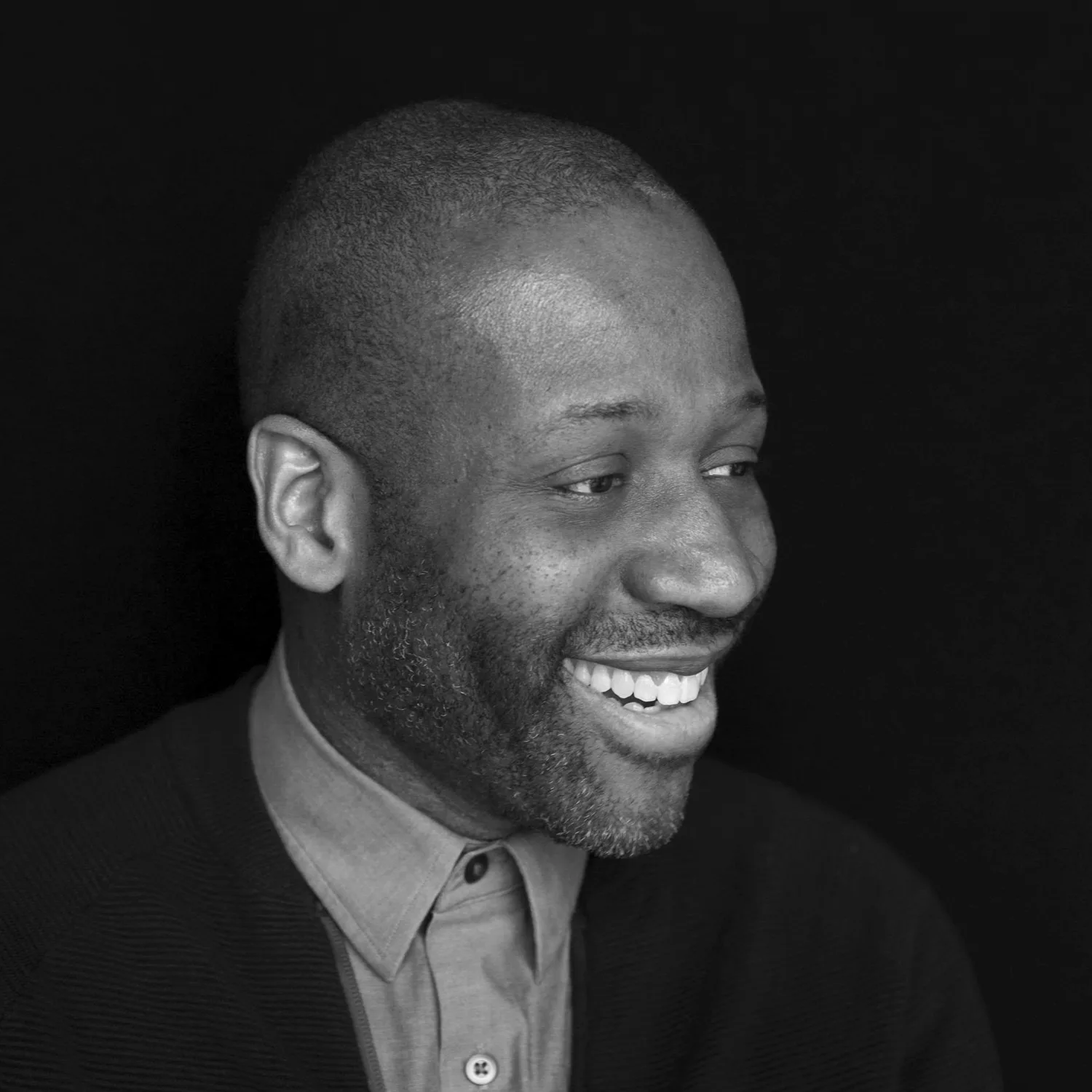 AGI Open 2023 Eddie Opara Portrait BW 2000x2000px