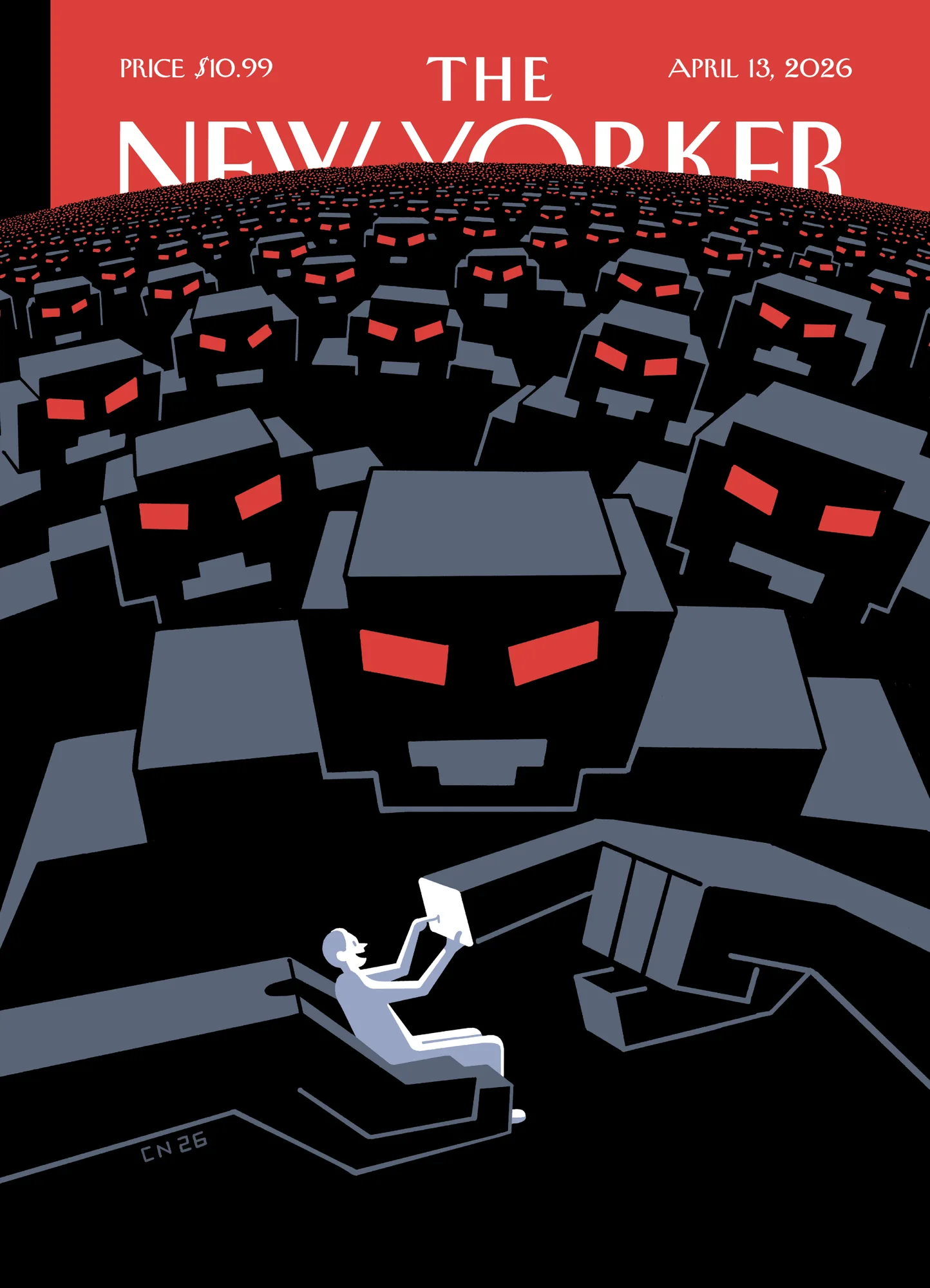 New Yorker Cover Christoph Niemann