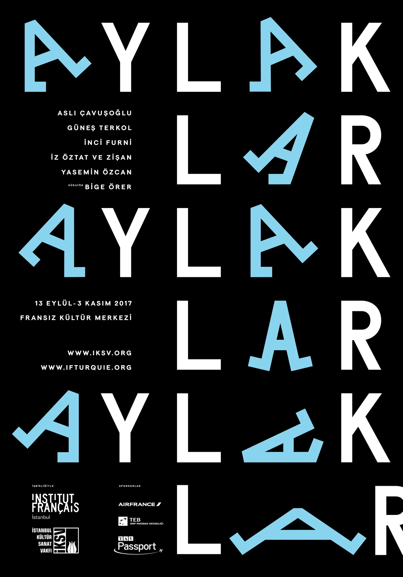 Ozgeguven aylaklar flaneuses poster